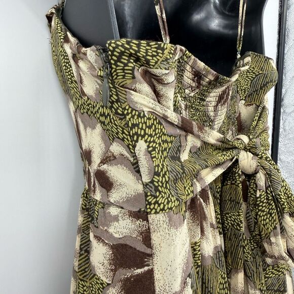 Anthropologie Edmé & Esyllte Convertible Maxi Pocket Dress in Floral | Size 8 - Picture 6 of 10